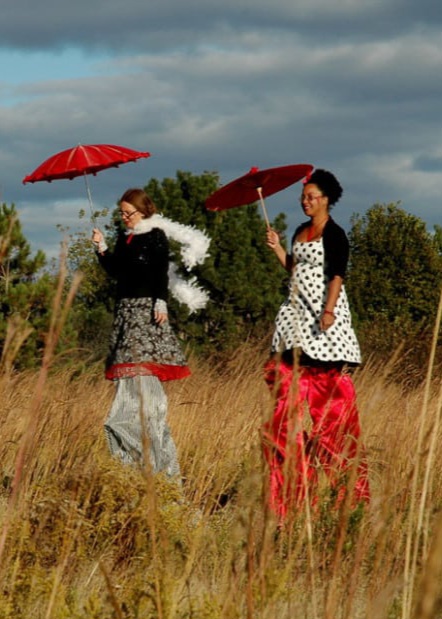 Hijinks Stilters at Franconia Sculpture Park